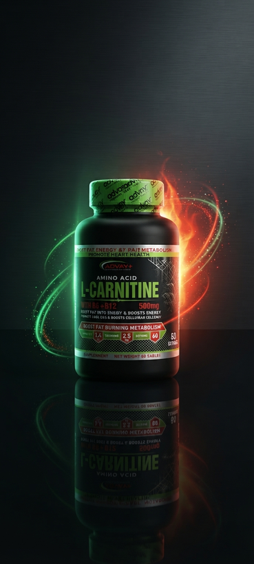 ال-کارنیتین 60(L-Carnitine)همراه ویتامین B6 + B12 ادوای + پلمپ شرکتی تاریخ انقضا 406 - خرید اقساطی